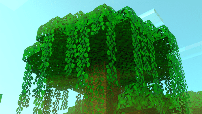 Lush Creeping Vines Resource Pack (1.20, 1.19) - MCPE/Bedrock 6