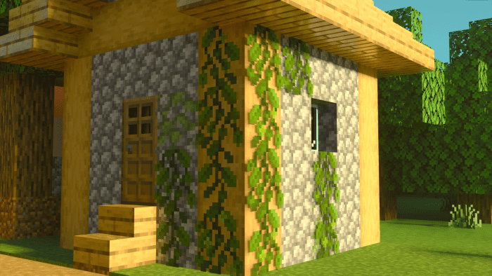 Lush Creeping Vines Resource Pack (1.20, 1.19) - MCPE/Bedrock 7