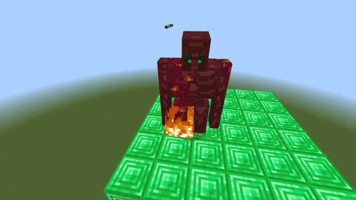 M'Golem Addon (1.20) - MCPE/Bedrock More Golems Mod 14