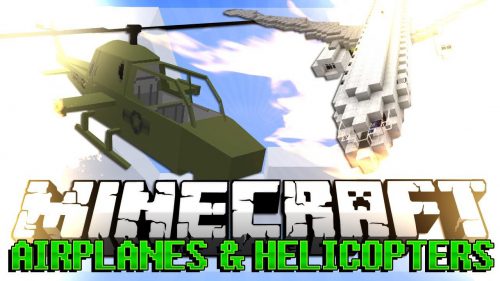 MCHeli Mod (1.12.2, 1.7.10) – Helicopters, UAV, Fighter Jets… Thumbnail