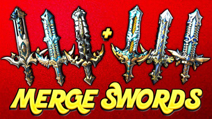 Merge Swords Addon (1.20, 1.19) - MCPE/Bedrock Mod 1