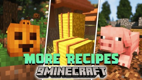 More Vanilla Recipes Data Pack (1.20.2, 1.19.4) – More Recipes! Thumbnail