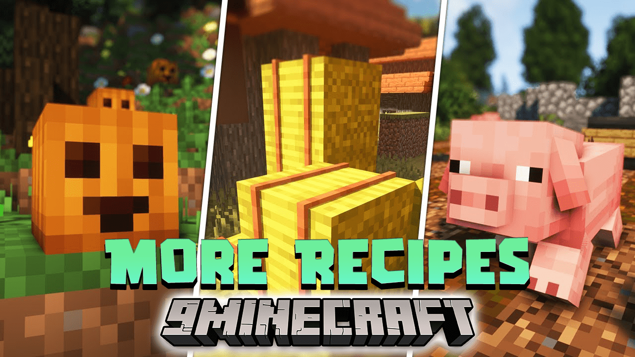 More Vanilla Recipes Data Pack (1.20.2, 1.19.4) - More Recipes! 1