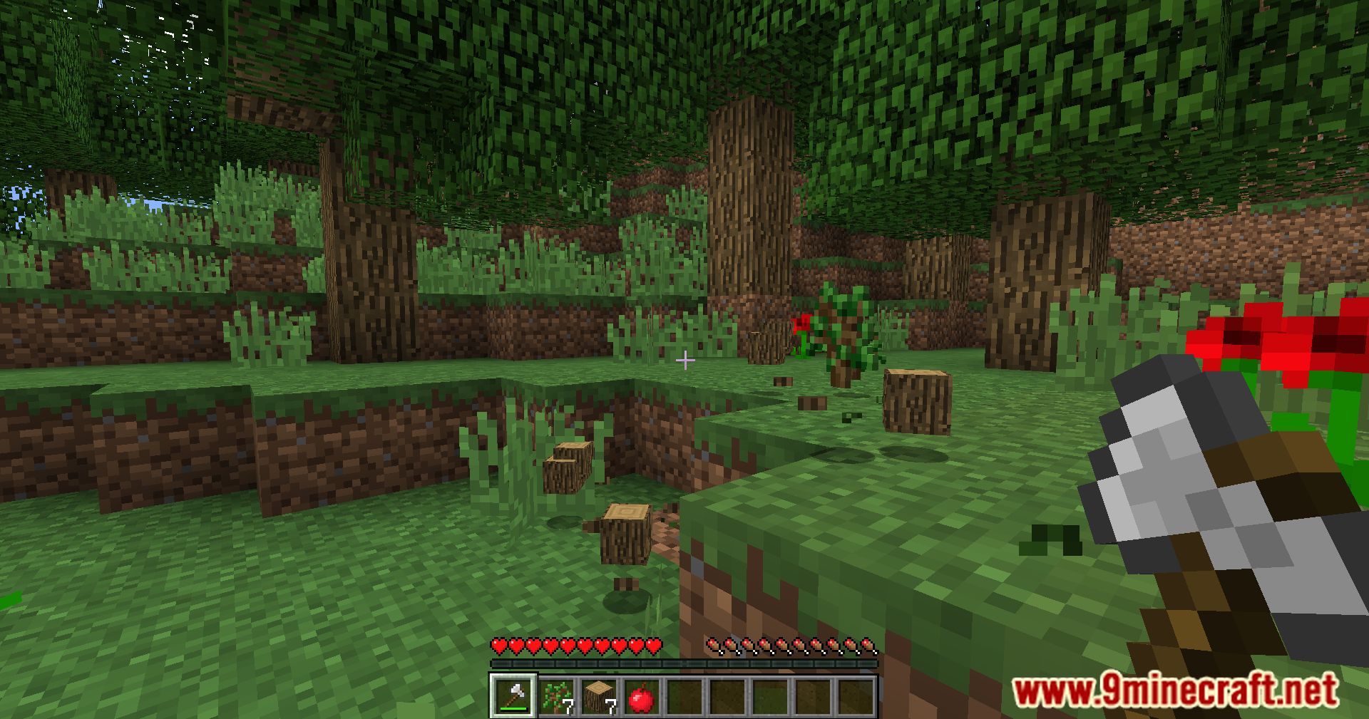 MrDuchy's Tree Chopper Mod (1.12.2) - Chop Down Entire Forests 7