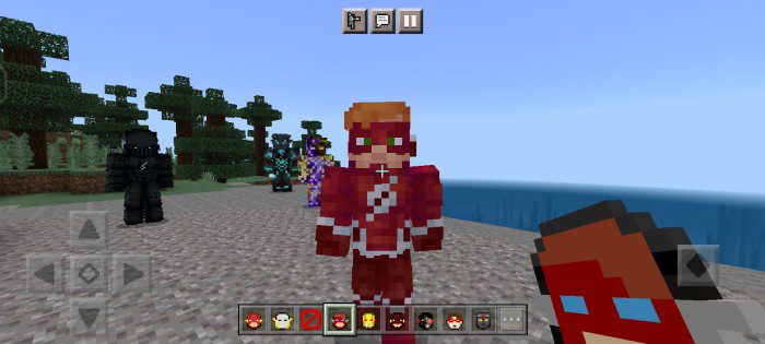 The Flash Addon (1.20, 1.19) - MCPE/Bedrock SuperHero Mod 15