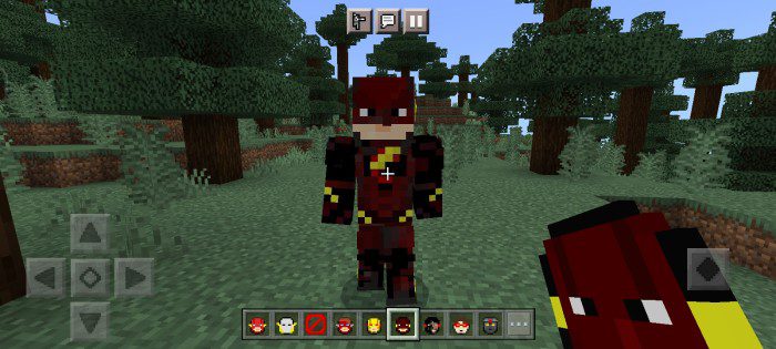 The Flash Addon (1.20, 1.19) - MCPE/Bedrock SuperHero Mod 16