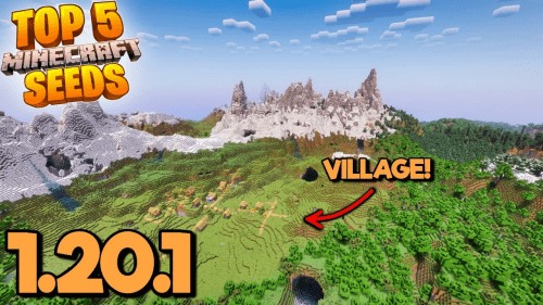 Top 5 Cool Minecraft Seeds For Building (1.20.6, 1.20.1) – Java/Bedrock Edition Thumbnail