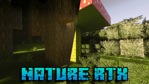 Nature RTX Texture Pack (1.20, 1.19) – MCPE/Bedrock Thumbnail