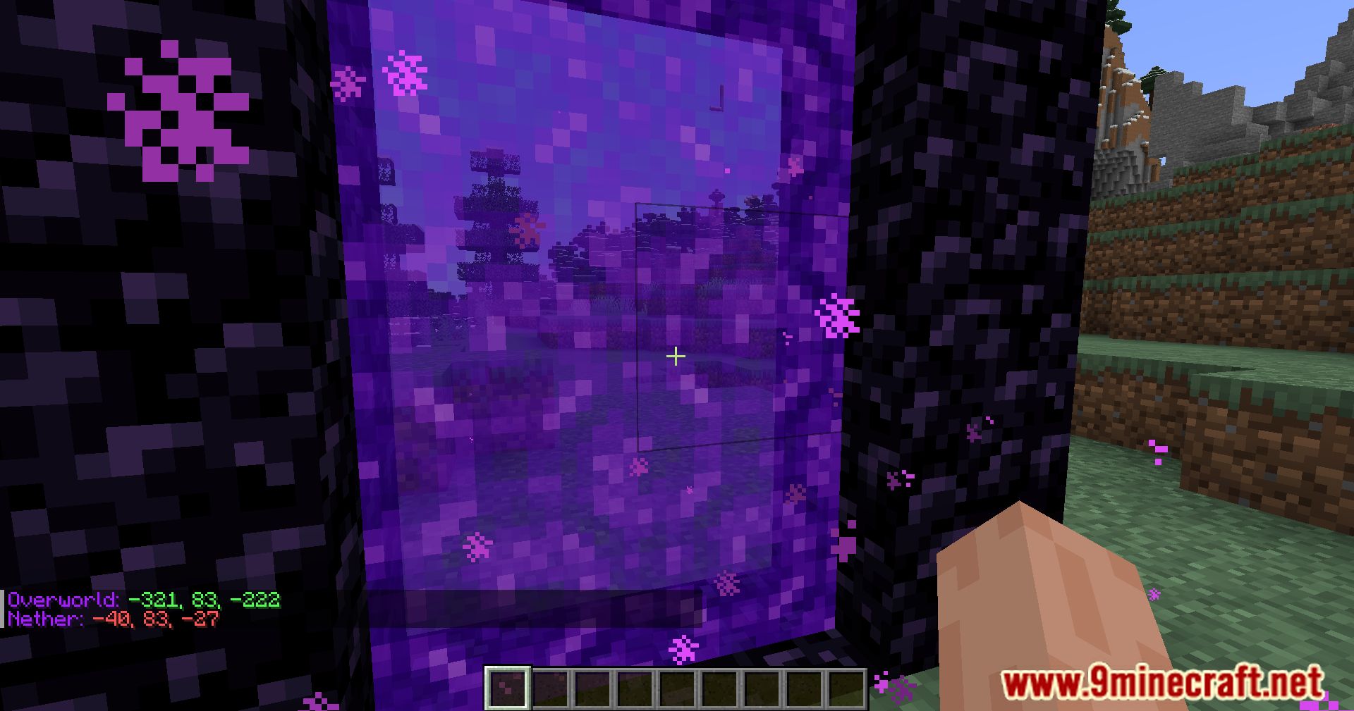 Nether Coords Mod (1.20.4, 1.19.4) - Coordinates at Your Fingertips 8