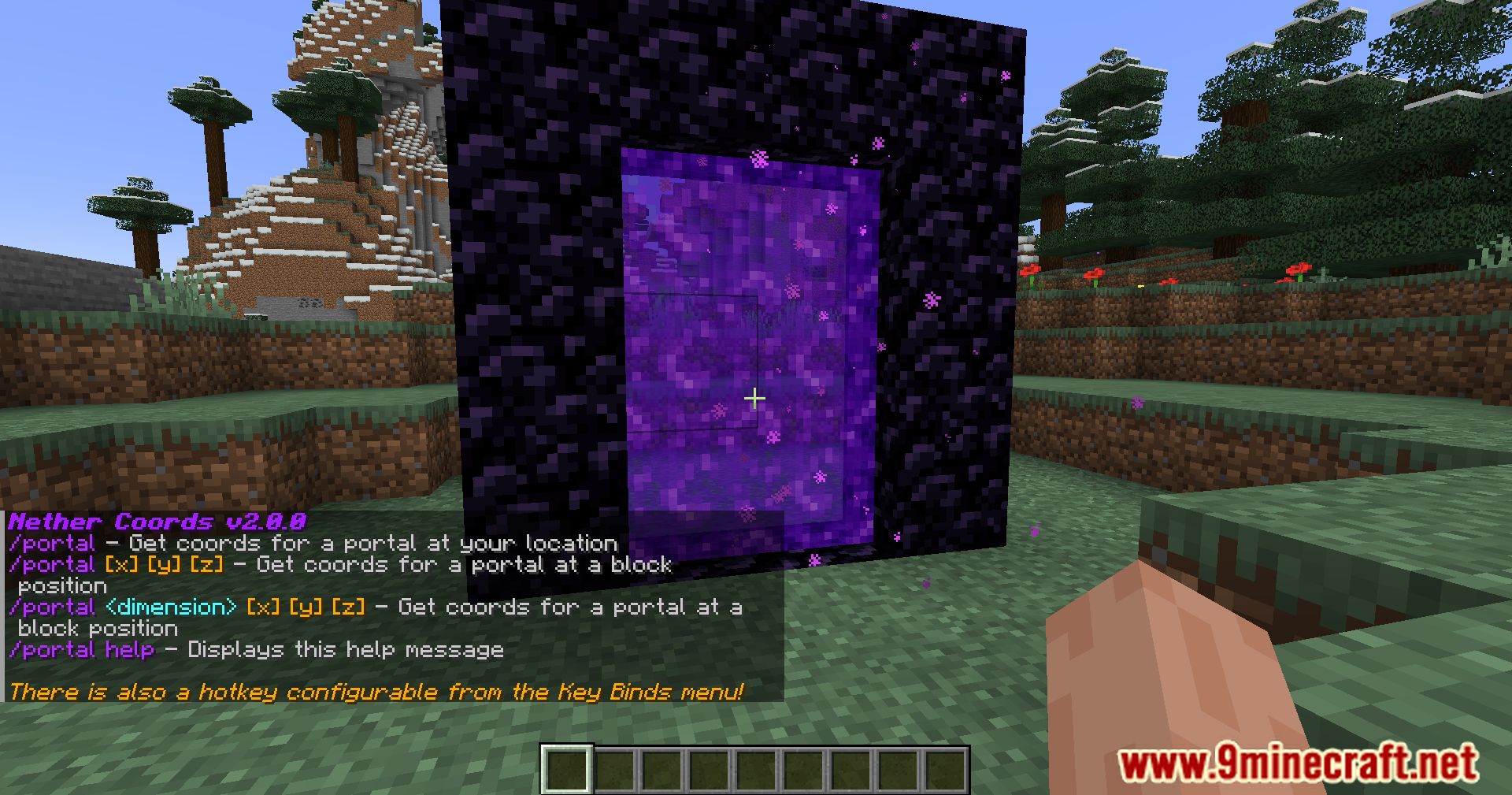 Nether Coords Mod (1.20.4, 1.19.4) - Coordinates at Your Fingertips 9