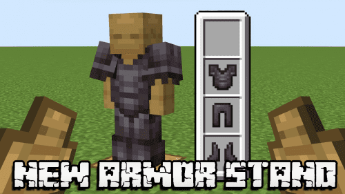 New Armor Stand Texture Pack (1.20, 1.19) – MCPE/Bedrock Thumbnail