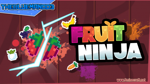 Fruit Ninja Map (1.21.1, 1.20.1) – Slice and Dice Thumbnail