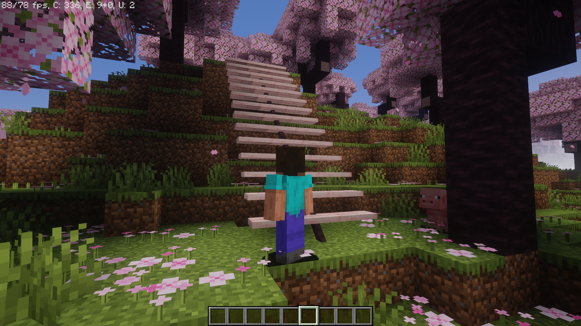 OpenStairs Mod (1.20.1, 1.19.2) - Slim, Minimalist Stairs 7