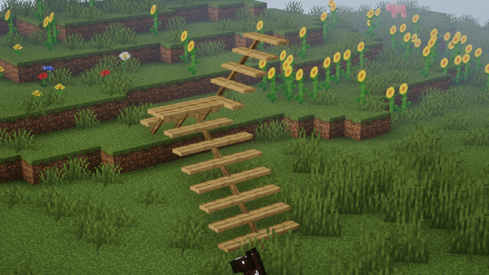 OpenStairs Mod (1.20.1, 1.19.2) - Slim, Minimalist Stairs 10