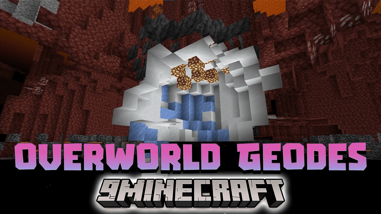 Overworld Geodes Data Pack (1.20.2, 1.19.4) - Explore The Nether's Hidden Wonders ! 1