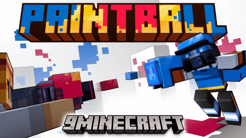 Paintball Data Pack (1.20.2, 1.19.4) – Experience High-Octane Paintball Action In Minecraft! Thumbnail