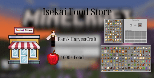Pam’s HarvestCraft Addon (1.20, 1.19) – MCPE/Bedrock Mod Thumbnail