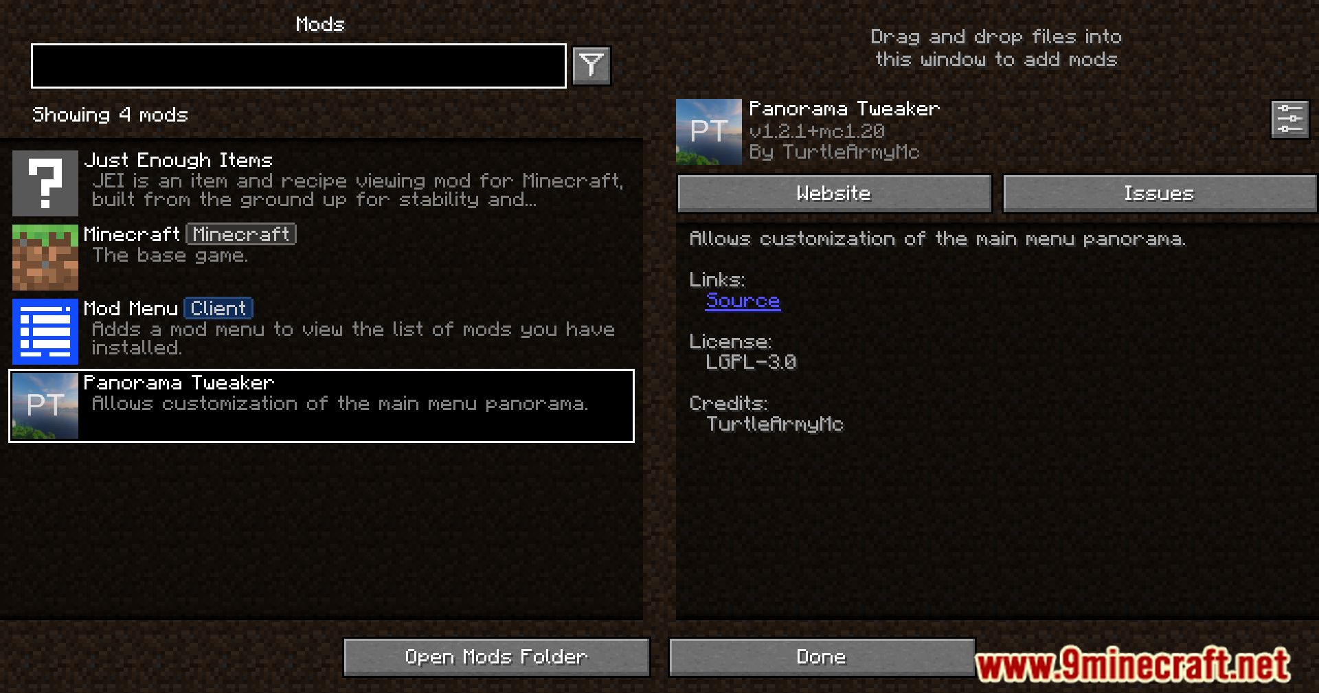 Panorama Tweaker Mod (1.20.1, 1.19.4) - Personalize Your Minecraft Experience 2