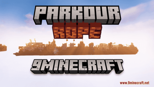 Parkour Rope Map (1.21.1, 1.20.1) – Swing, Jump, Conquer! Thumbnail