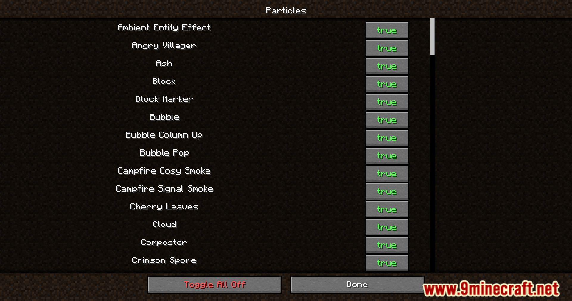 Particle Blocker Mod (1.20.4, 1.19.4) - Cleaner And Smoother 5