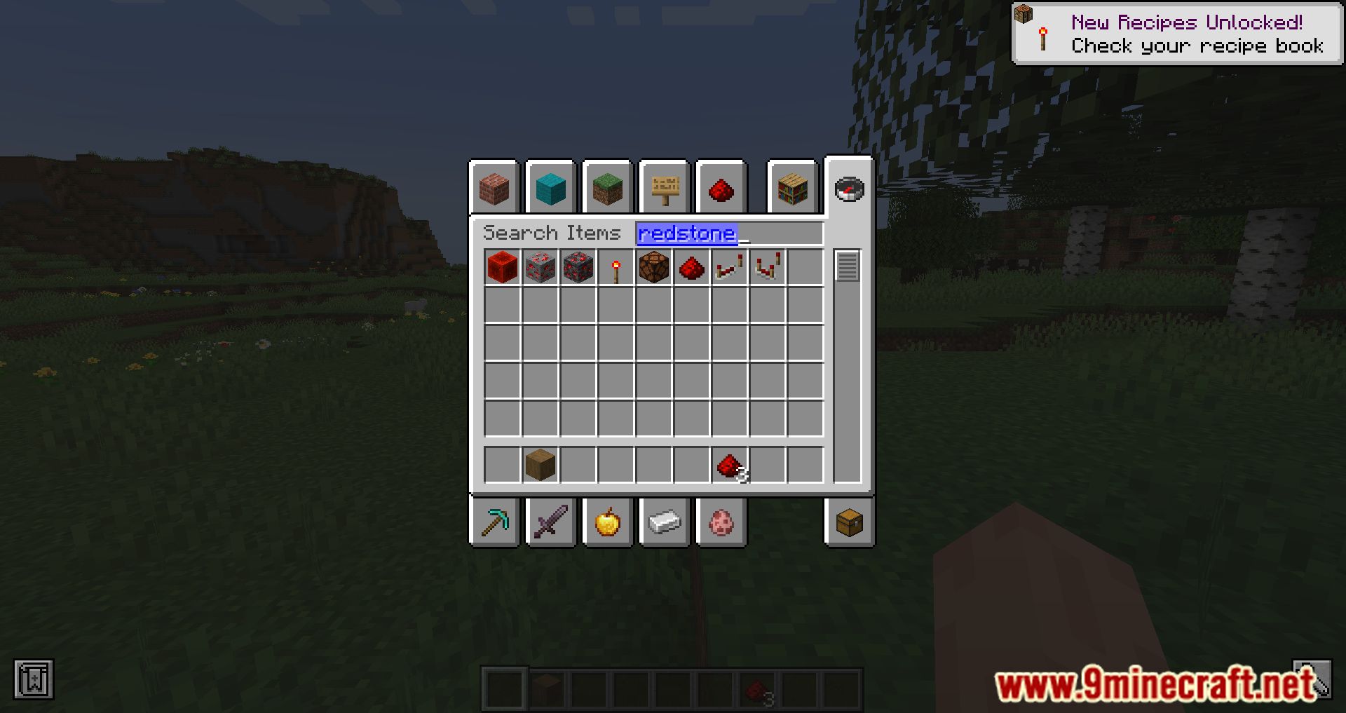 Persistent Inventory Search Mod (1.20.4, 1.19.4) - Optimize Your Creative Mode Experience 5
