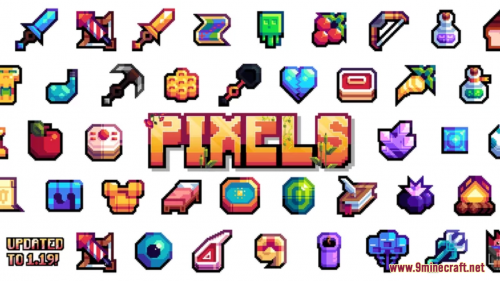 Pixels by Shapescape Resource Pack (1.20.6, 1.20.1) – Texture Pack Thumbnail