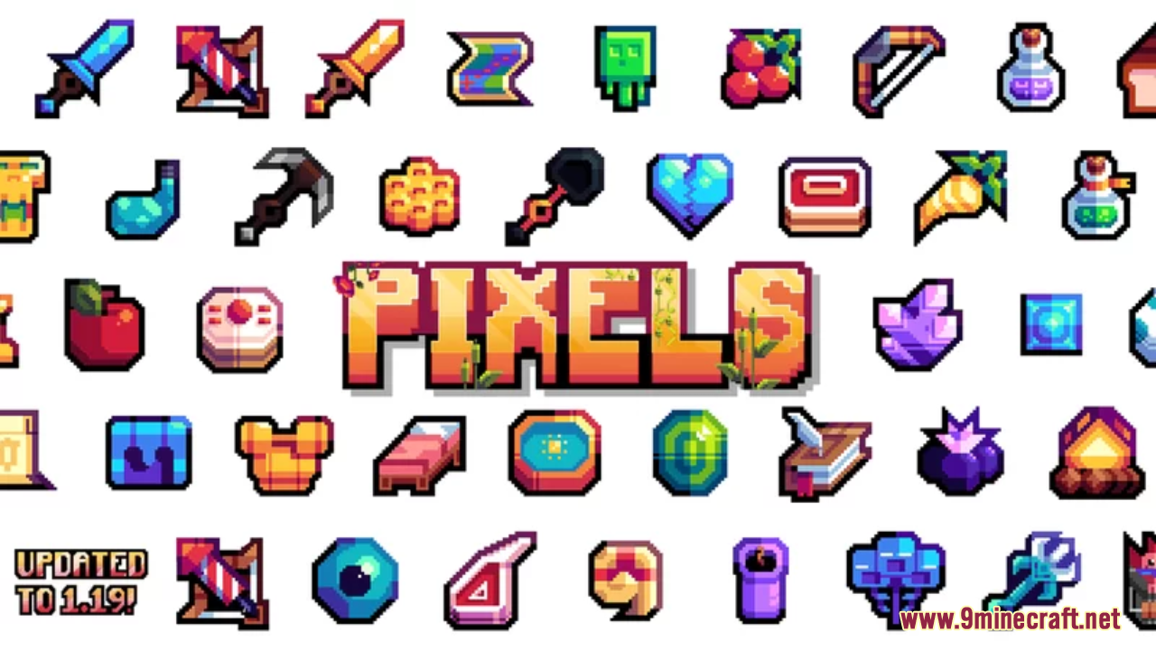 Pixels by Shapescape Resource Pack (1.20.6, 1.20.1) - Texture Pack 1