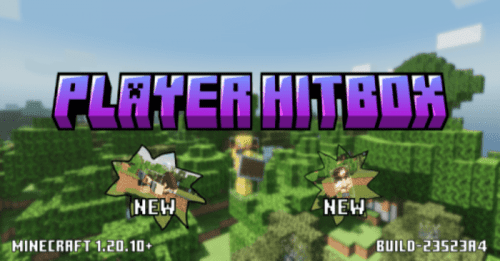 Player Hitbox Texture Pack (1.20) – MCPE/Bedrock Thumbnail