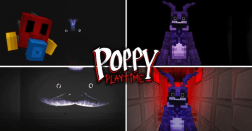 Poppy Playtime Chapter 3 Addon (1.20, 1.19) – MCPE/Bedrock Mod Thumbnail