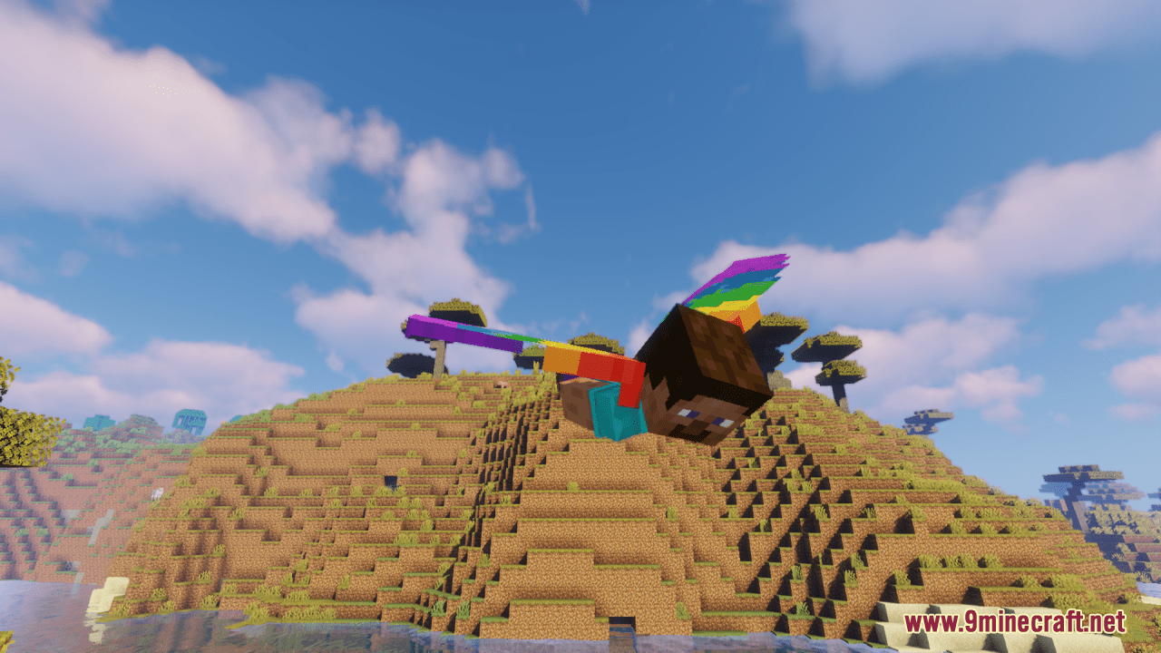 Rainbow (Pride) Elytra Resource Pack (1.20.6, 1.20.1) - Texture Pack 10