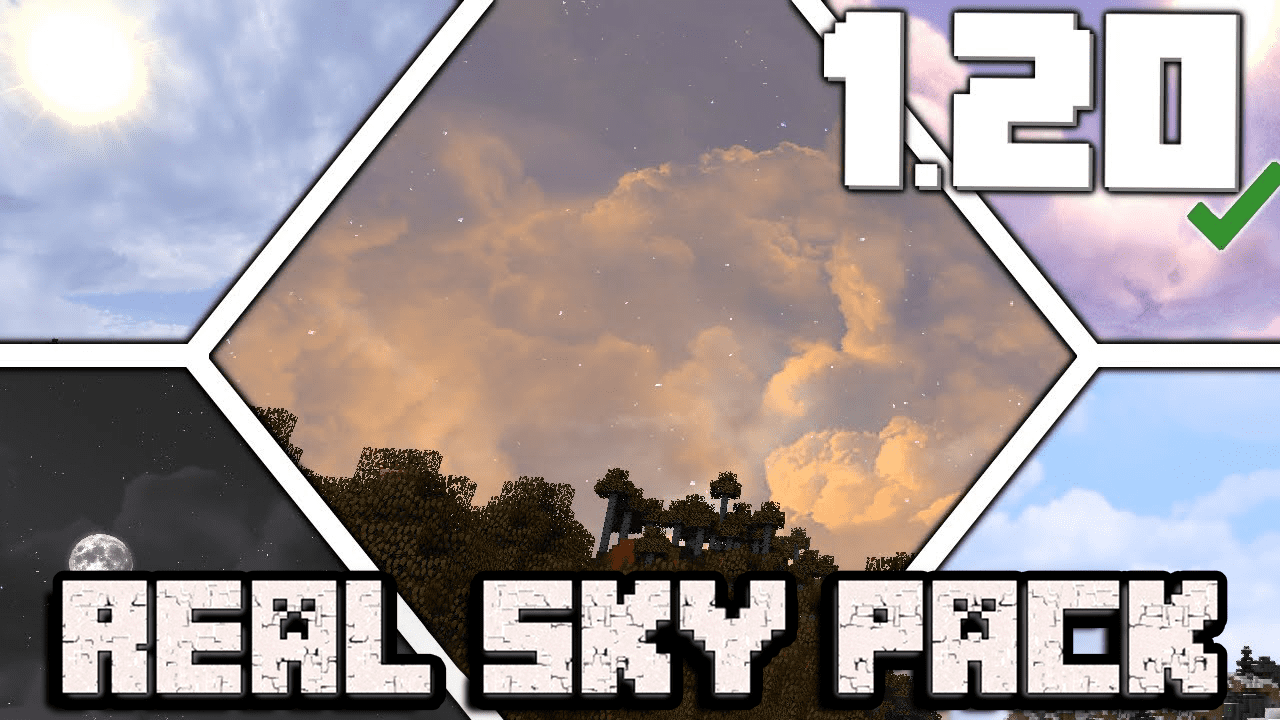 Real Sky Resource Pack (1.20, 1.19) - MCPE/Bedrock 1