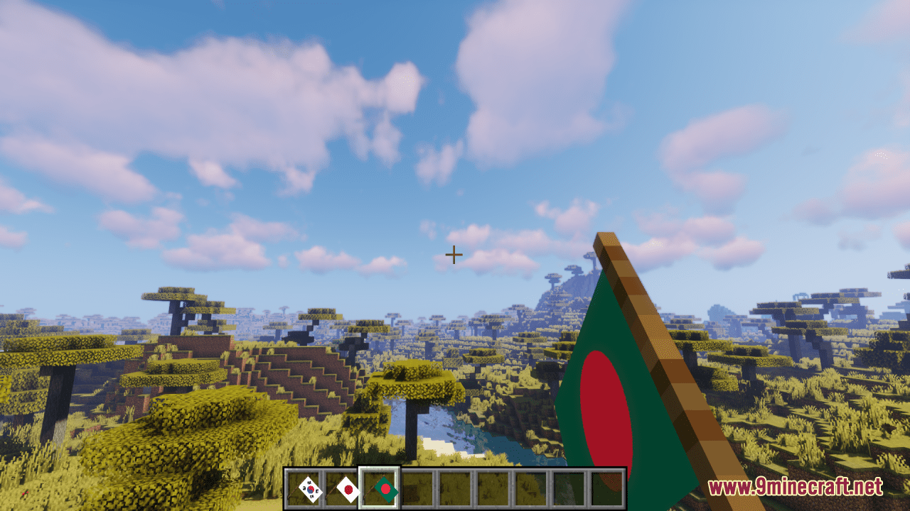 Realistic World Flags Resource Pack (1.20.6, 1.20.1) - Texture Pack 6