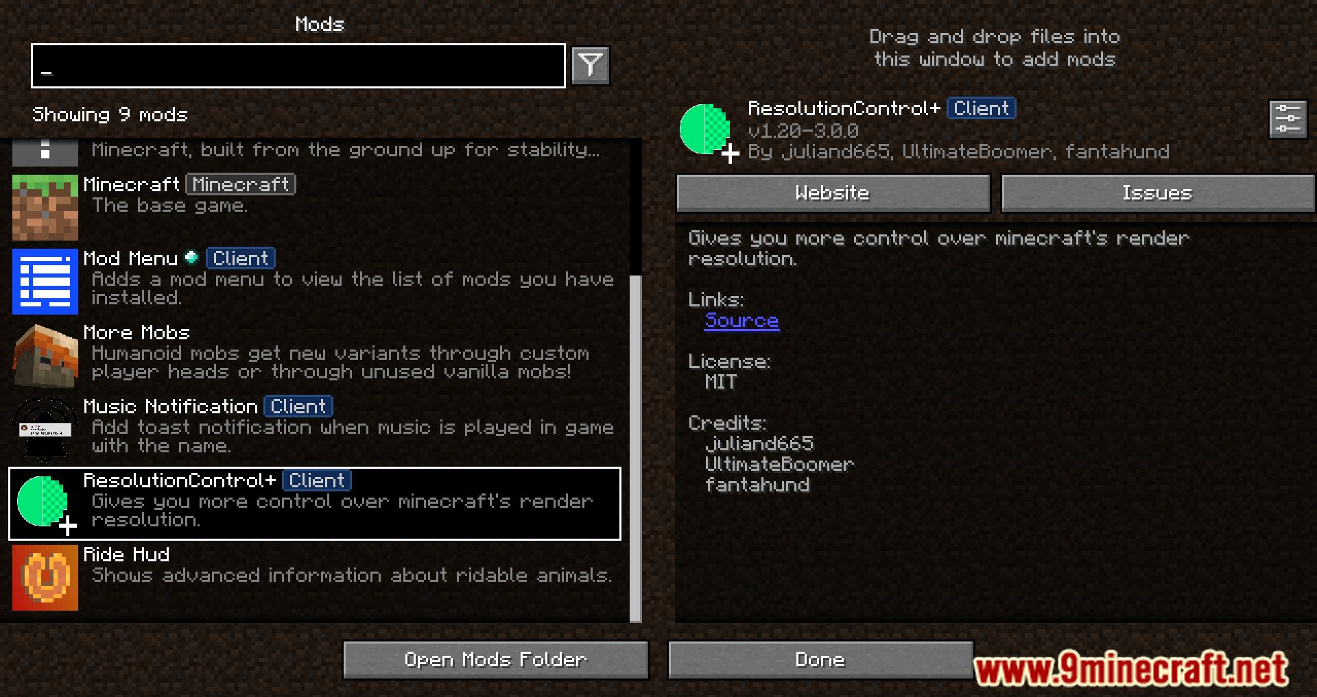 Resolution Control Plus Mod (1.20.6, 1.20.1) - Customizing Minecraft's Visuals 2