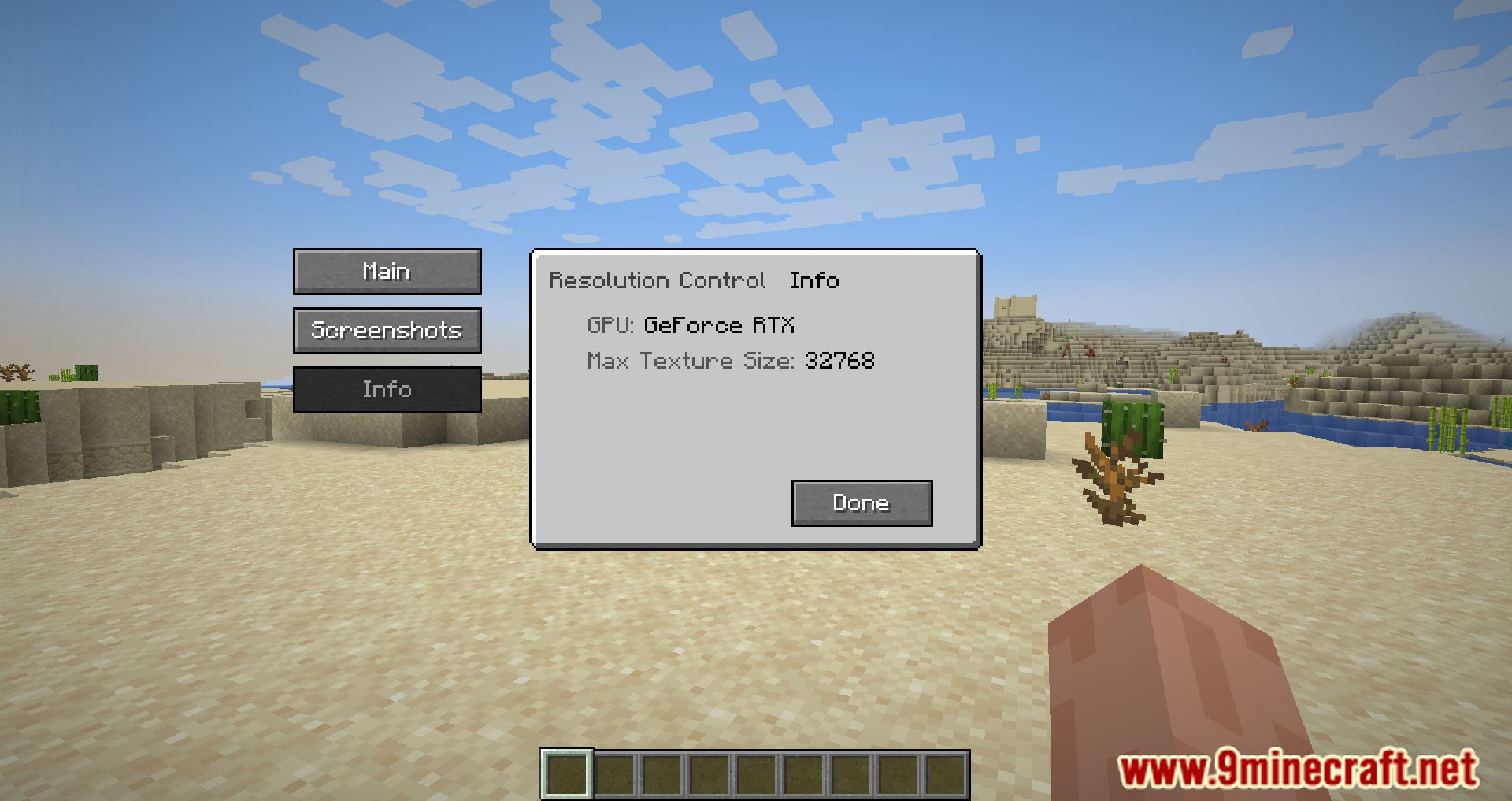 Resolution Control Plus Mod (1.20.6, 1.20.1) - Customizing Minecraft's Visuals 7