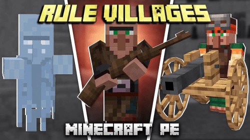 Rule Villages Addon (1.20, 1.19) – MCPE/Bedrock Mod Thumbnail