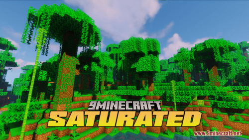 Saturated Resource Pack (1.21, 1.20.1) – Texture Pack Thumbnail