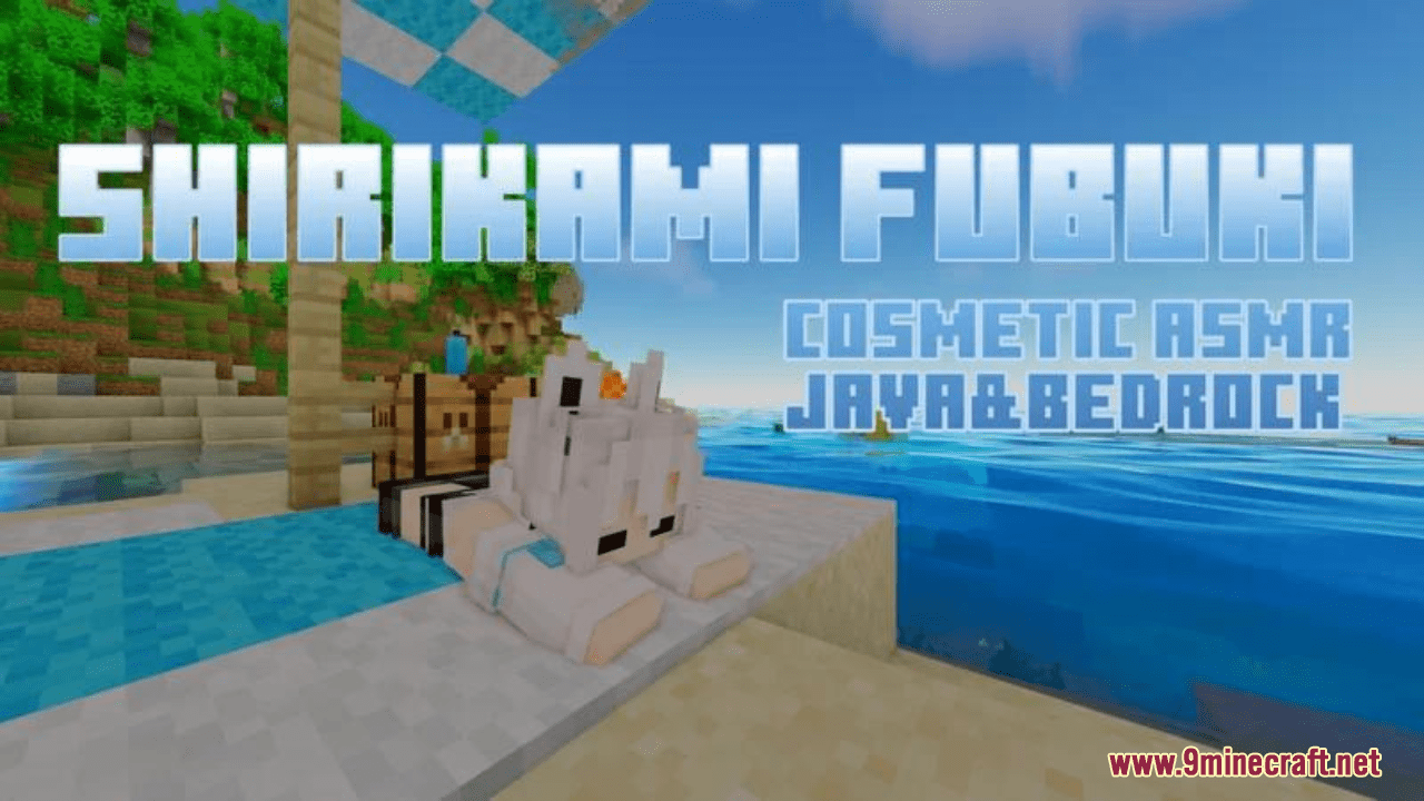 Shirakami Fubuki Resource Pack (1.20.6, 1.20.1) - Texture Pack 1