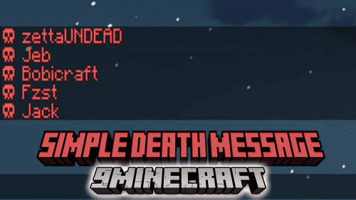 Simple Death Messages Data Pack (1.20.2, 1.19.4) – Revamp Your Death Experience! Thumbnail