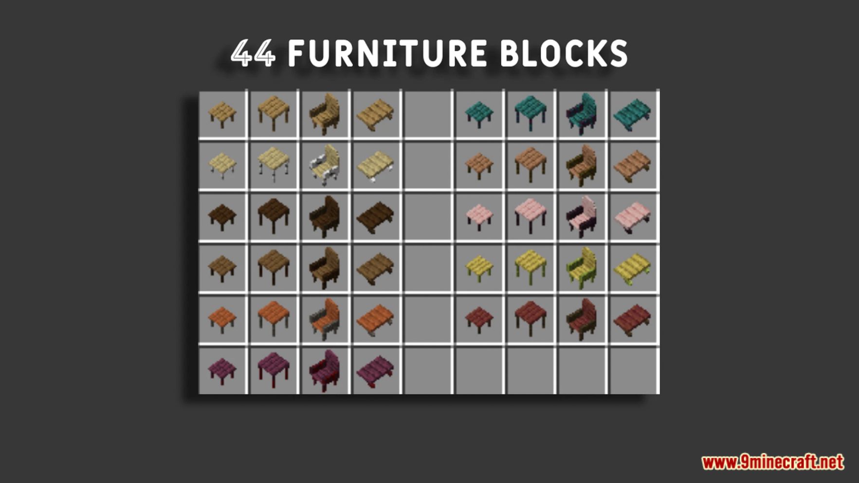 Simple Furniture Ver.2 Data Pack (1.20.2, 1.19.4) - Enhance Your Minecraft World! 5