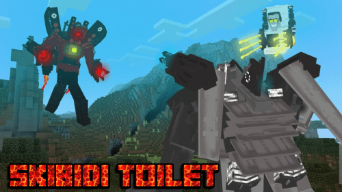 Skibidi Toilet Addon (1.20, 1.19) – All New Characters Thumbnail