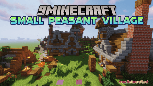 Small Peasant Village Map (1.21.1, 1.20.1) – A Rustic Retreat Thumbnail