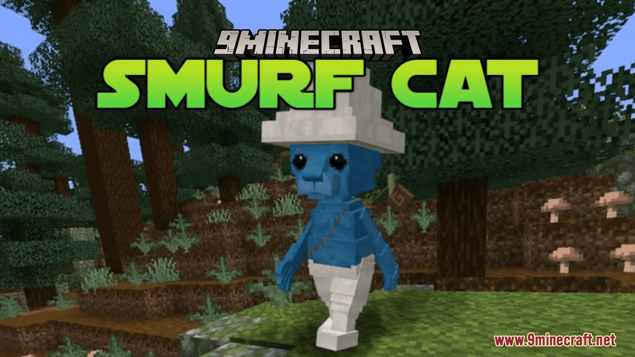 Smurf Cat Resource Pack (1.20.6, 1.20.1) - Texture Pack 1