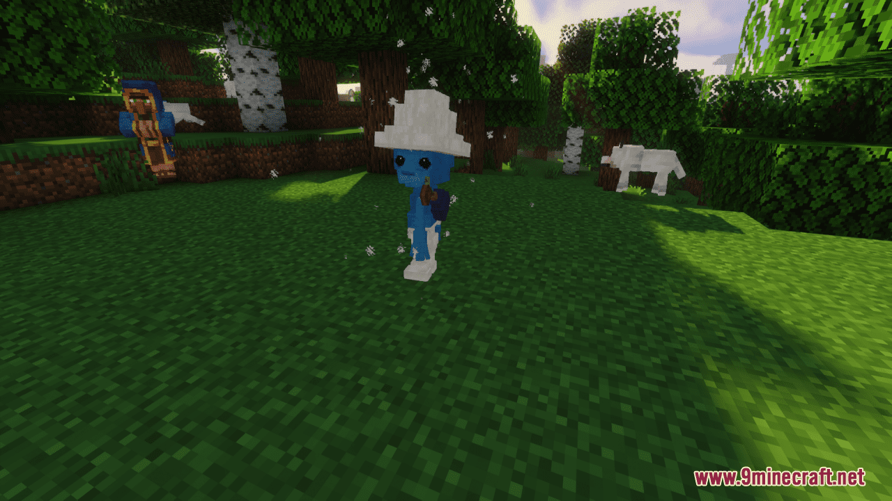 Smurf Cat Resource Pack (1.20.6, 1.20.1) - Texture Pack 3