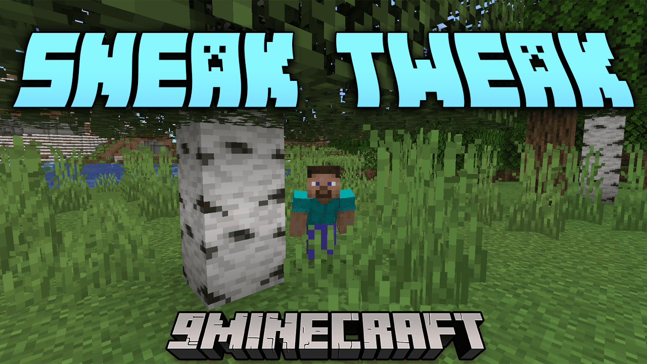 Sneak Tweak Mod (1.20.4, 1.19.4) - Refining The Sneak Experience 1