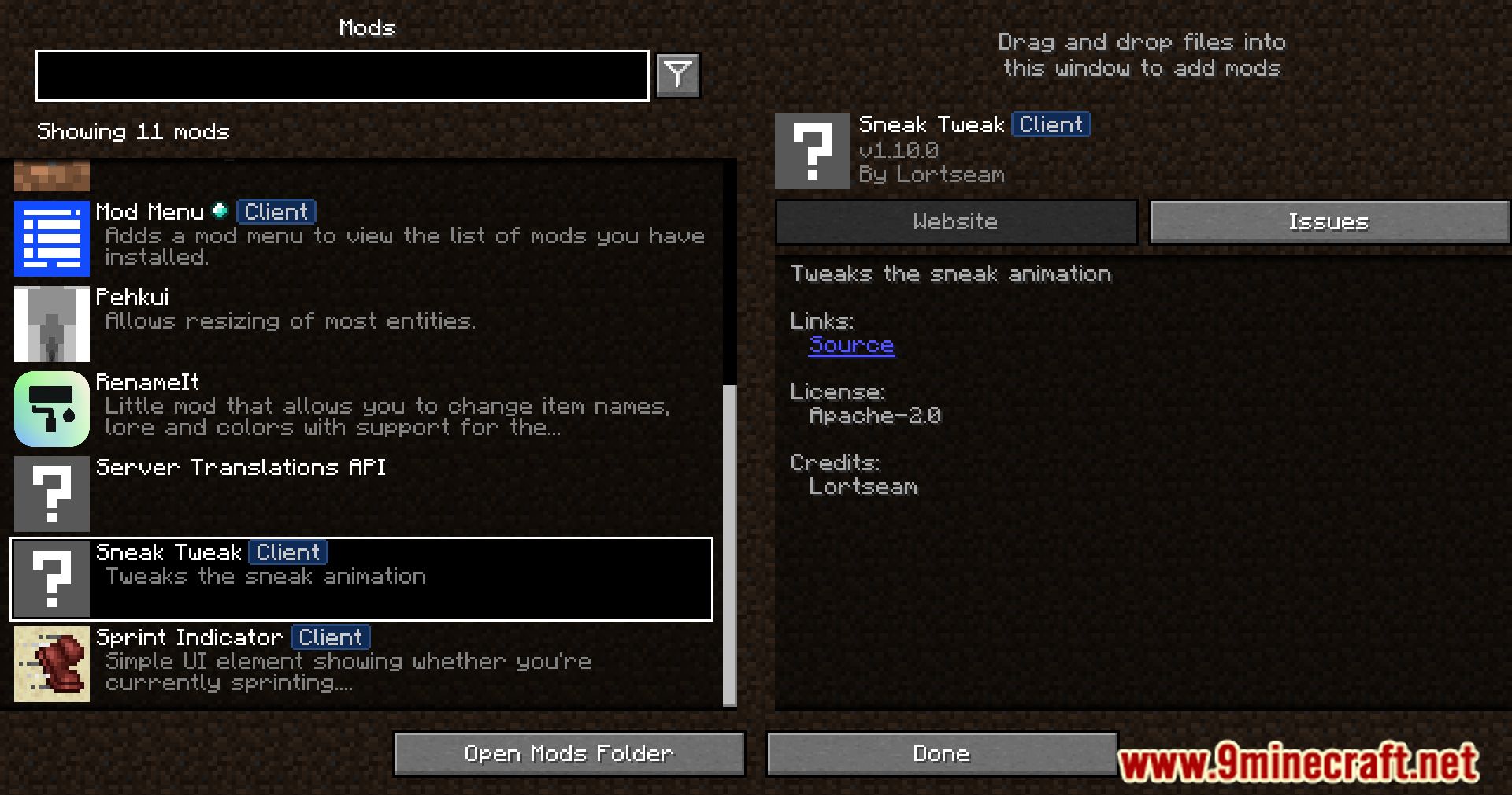 Sneak Tweak Mod (1.20.4, 1.19.4) - Refining The Sneak Experience 2