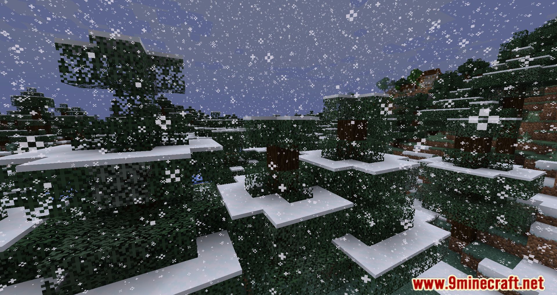 Snowy Leaves Plus Mod (1.20.4, 1.19.4) - Witness Nature's Magic 4