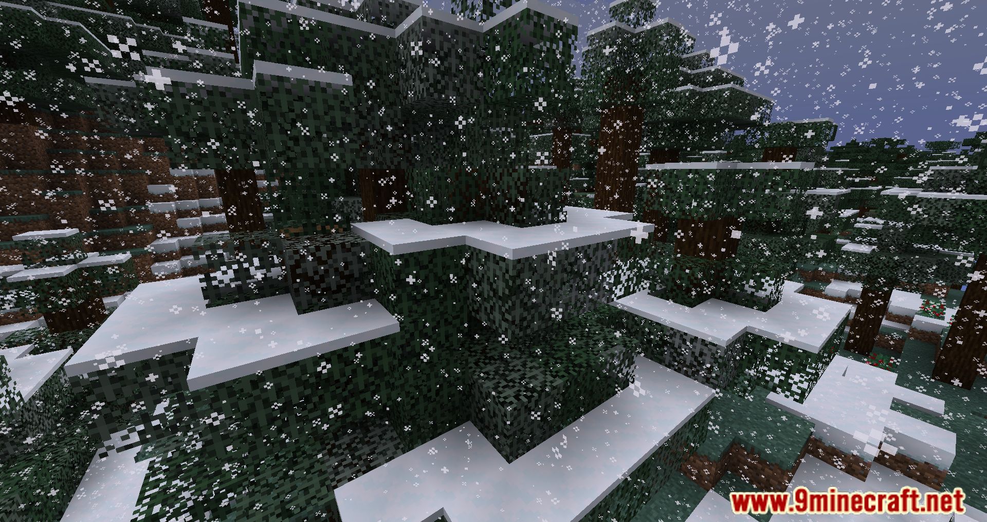 Snowy Leaves Plus Mod (1.20.4, 1.19.4) - Witness Nature's Magic 6