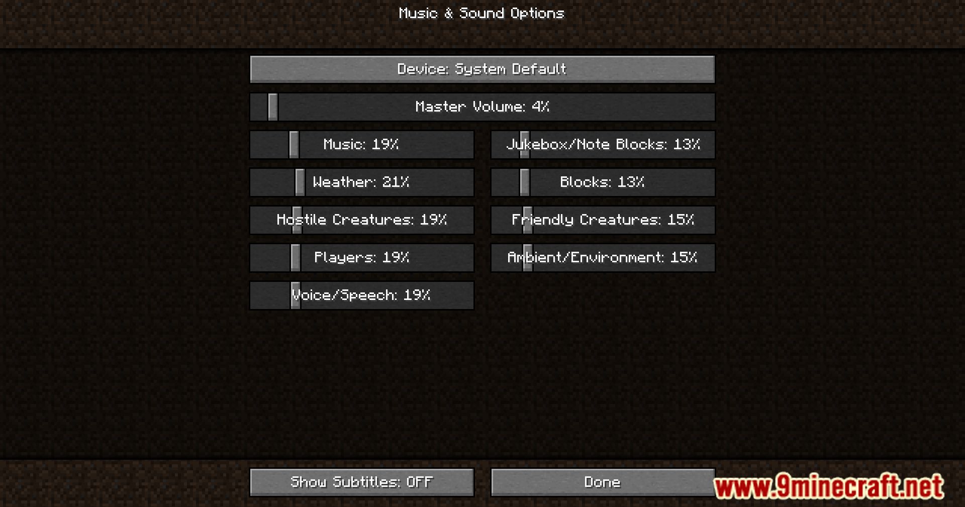 Sound Categories Mod (1.19, 1.18.2) - Crafting Immersive Soundscapes 4