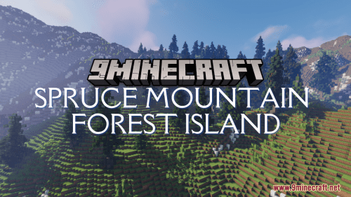 Spruce Mountain Forest Island Map (1.21.1, 1.20.1) – A Wilderness Escape Thumbnail