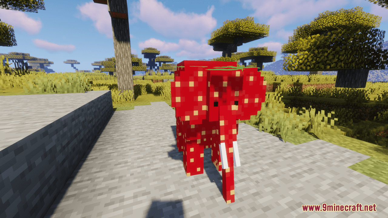 Strawberry Elephant Resource Pack (1.20.6, 1.20.1) - Texture Pack 2